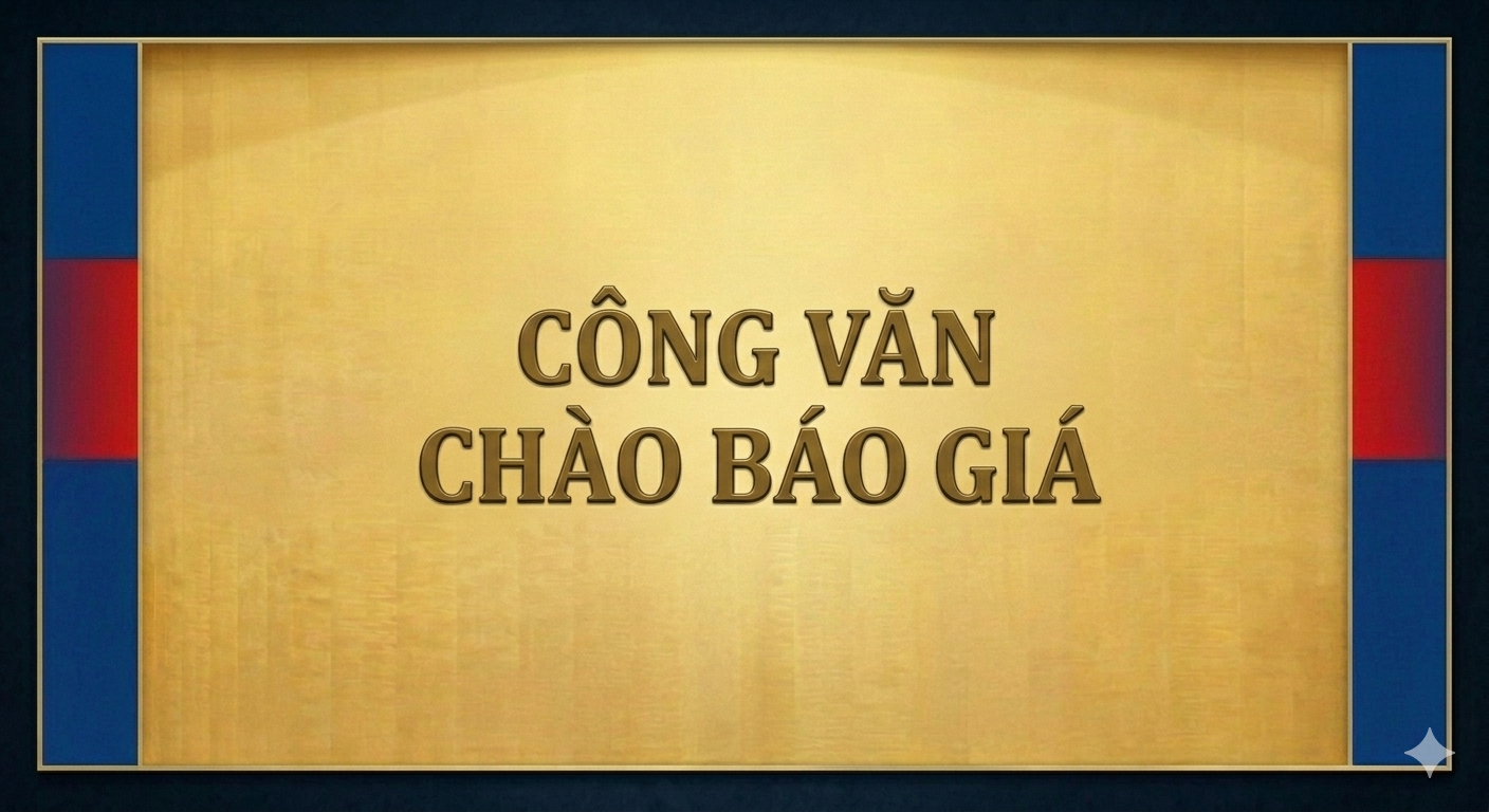 Công văn chào báo giá